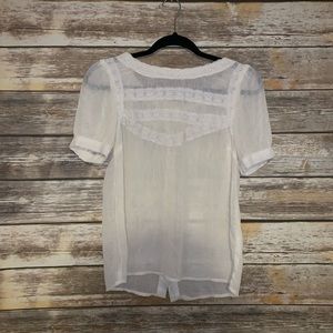 Sheer Detailed Blouse